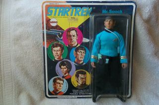 Star Trek Spock Mego 8 Inch Vintage Figure 1974 Never Opened