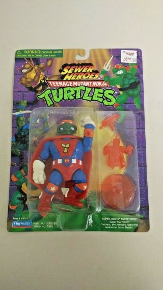 Wy0041 1998 Teenage Mutant Ninja Turtles Sewer Heroes Mike Asst.  No.  50