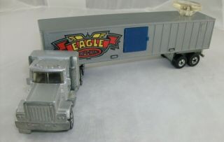 Hot Wheels 1980 Gmc Steering Rigs Semi Tractor Eagle Trucking - Very Good Condit