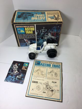 Vintage Toy Major Matt Mason Astro Trac (1967 Mattel) & Instructions