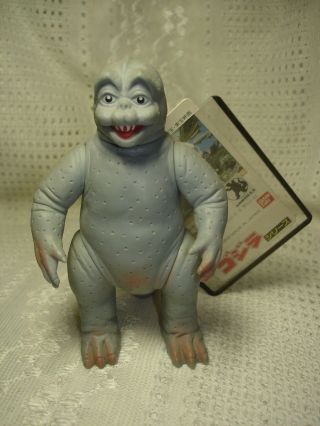 1991 Bandai Godzilla Movie Monster Series Movie Minilla Minira Figure 5.  5 "