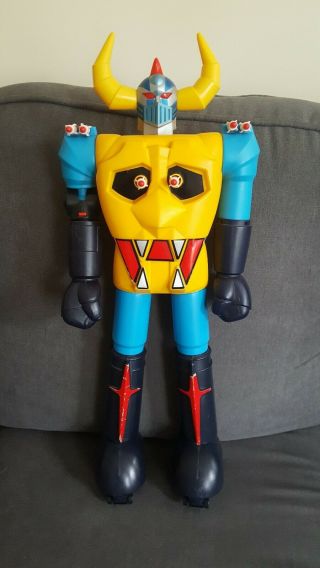 1976 1978 Mattel Shogun Warriors Gaiking Jumbo Plastic Robot