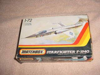 Matchbox 1/72 Scale Royal Air Force F - 104g Starfighter Jet Airplane Pk - 28