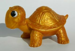 Vintage Mega Rare Russ Berrie Jiggler Untouchable Turtle Figurine Toy 60 
