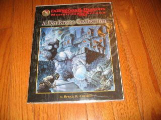 Ad&d D&d A Darkness Gathering