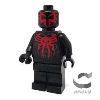 Christo7108 LEGO Custom Spider - Man Edge of Time Minifigure Authentic 5