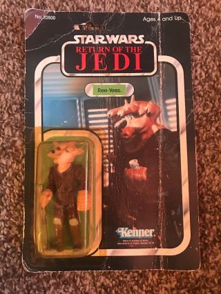 1983 Star Wars Vintage Ree Yees Figure - Return Of The Jedi - Moc Custom