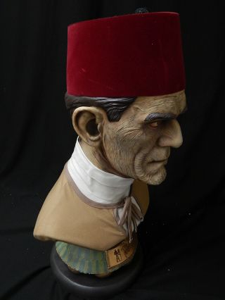 Sideshow 1:1 The Mummy Bust Ardeth Bey 49/100 Universal Monsters 2912 11