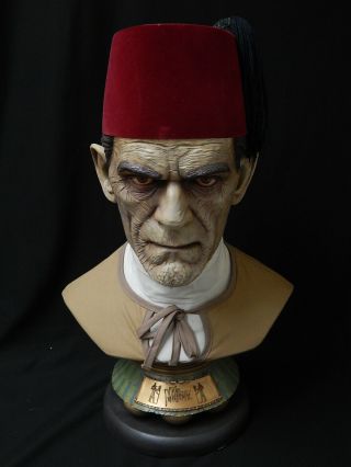 Sideshow 1:1 The Mummy Bust Ardeth Bey 49/100 Universal Monsters 2912 4
