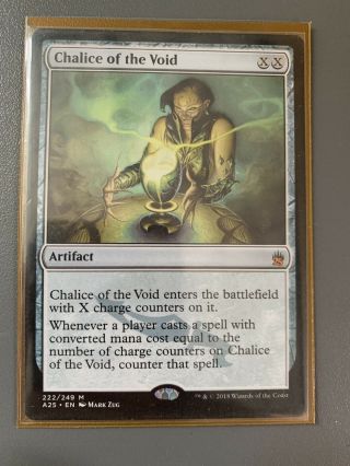 Mtg Chalice Of The Void - Masters 25 - Nm 2 Available