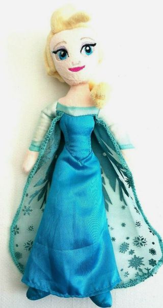 Disney Frozen Elsa Character Plush Soft Stuffed Doll Toy 25cm