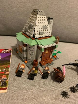 Lego 4738 Harry Potter Hagrid’s Hut 100 Complete No Box