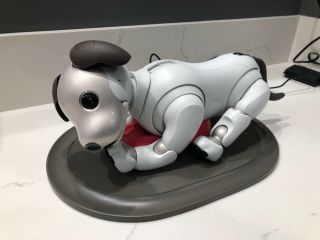 Sony Aibo Ers - 1000 Entertainment Robot Dog - Ivory White