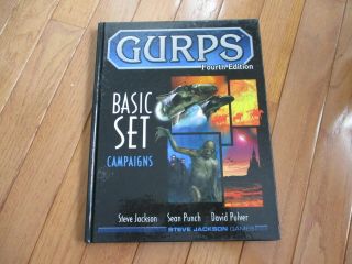 Gurps 4th Edition Basic Set Campaigns Hc