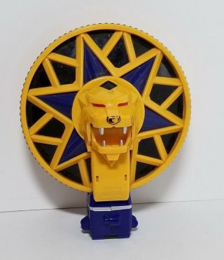 Bandai Power Rangers Ninja Storm Yellow Lion Megazord Head,  Arm Part
