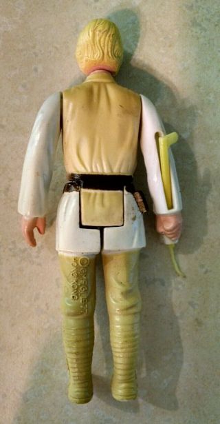 Star Wars Kenner 1977 Luke Skywalker Blonde Hair figure SABER tip damage 2