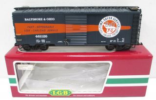 Lgb 42915 G Scale Baltimore & Ohio Boxcar Ln/box