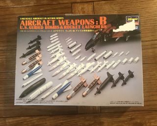 Hasegawa 2 - Aircraft Weapons “b” Plastic 1:48 Scale Model Kit - Complete