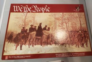 We The People Board Game Avalon Hill 1993 Complete AH 737 VG, 5