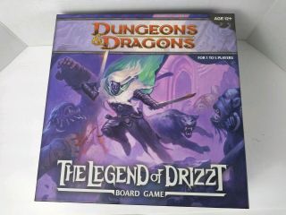 D&d The Legend Of Drizzt Board Game Wizards Of The Coast Abugames — Complete