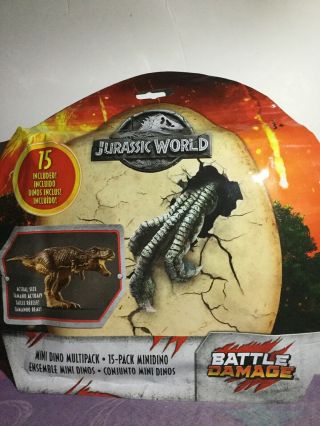 Jurassic World Fallen Kingdom Mini Action Dino