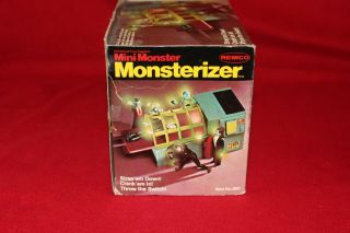 Vintage Remco MINI MONSTER MONSTERIZER Toy w/ Box 1981 10