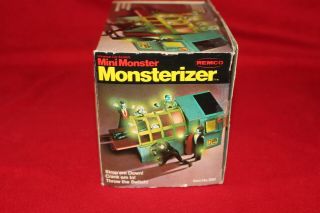 Vintage Remco MINI MONSTER MONSTERIZER Toy w/ Box 1981 8