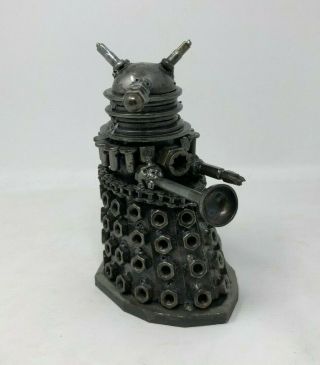 Dr.  Who Doctor Who Dalek Robot Silver Statue Figure