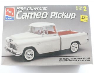 1955 Chevrolet Cameo Pickup Truck Amt Ertl 1:25 6053 Model Kit