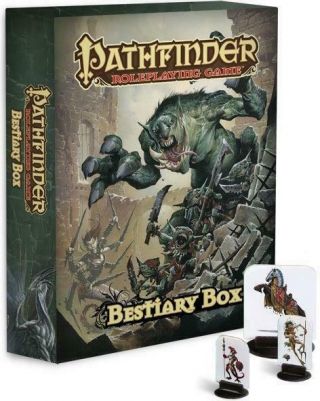 Paizo Pathfinder Bestiary Box (1st Printing) Box Nm -
