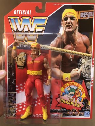 Custom Wwe Mattel Elite Hulk Hogan Hall Of Fame Figure Target Hof Wrestlemania 9