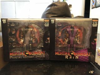Storm Collectibles Mortal Kombat Nycc Exclusive Smoke & Rain Complete