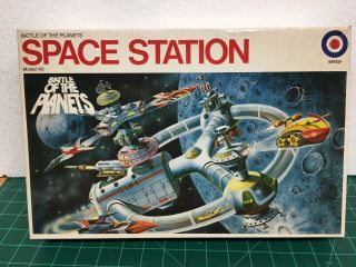 Entex Battle Of The Planets Space Station Model Kit No.  8411 G - Force 1978