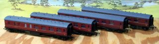 Dapol/mainline Oo Scale Lms Coaches (qty 4) -