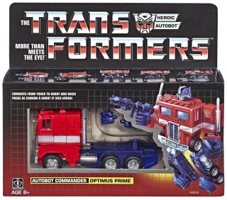 Transformers G1 Reissue Optimus Prime Action Figure Walmart Exclusive