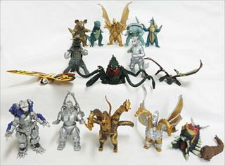 Gashapon Hg Godzilla Chronicle 2 All 15 Species Set Bandai Candy Toy