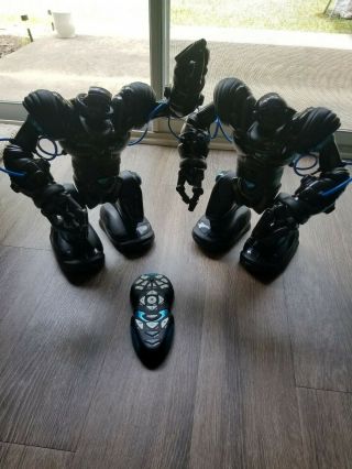 Wowwee Robosapien Blue Articulated Interactive Robot Set