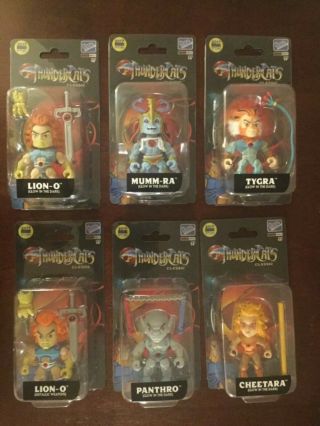 The Loyal Subjects 2017 Sdcc Thundercats Gid Complete Set