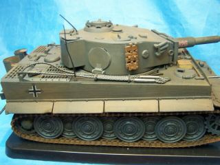 1/18th Scale PANZER GRAY Tiger Tank Ultimate Soldier XD German 2