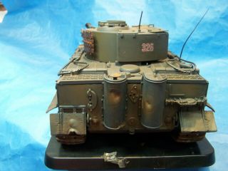 1/18th Scale PANZER GRAY Tiger Tank Ultimate Soldier XD German 4