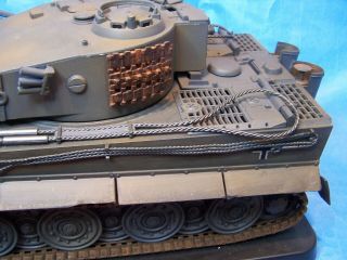 1/18th Scale PANZER GRAY Tiger Tank Ultimate Soldier XD German 8