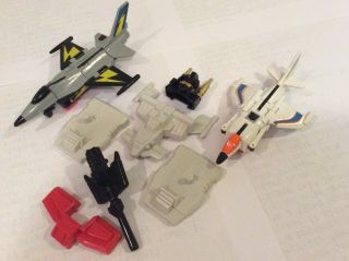 Transformers G1 1985 Aerialbots - Superion Accessories,  Slingshot,  Skydive