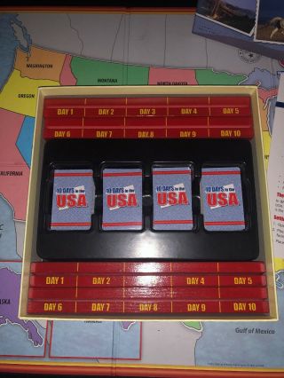 10 Days In The USA - Family Fun Board Game - Out Of The Box Games - Complete 3