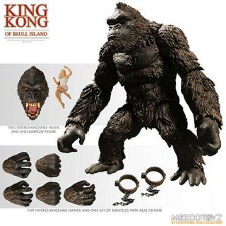 King Kong Skull Island 7 Inch Figure - King Kong Colored (shelf Wear)