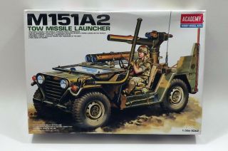 Academy 13406 M151a2 Tow Missile Launcher 1/35 Scale Plastic Model Kit