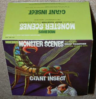 Moebius Ex Aurora Giant Insect From Monster Scenes Priced To Sell