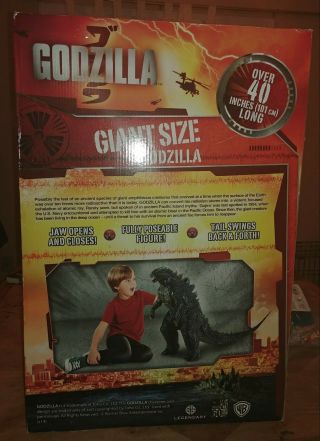 GIANT sized 2014 Godzilla Jakks Pacific 24 