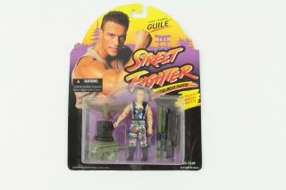 Capcom Street Fighter Rock Trooper Guile Action Figure Movie 1994 Hasbro