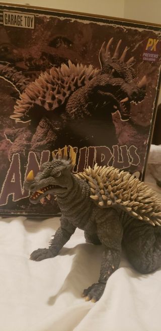 X Plus Godzilla Destroy All Monsters 30cm Anguirus Diamond Reissue Garage Plex