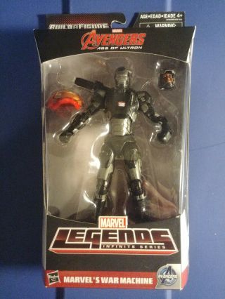 War Machine Iron Man Marvel Legends Age Of Ultron Action Figure Hulkbuster Baf
